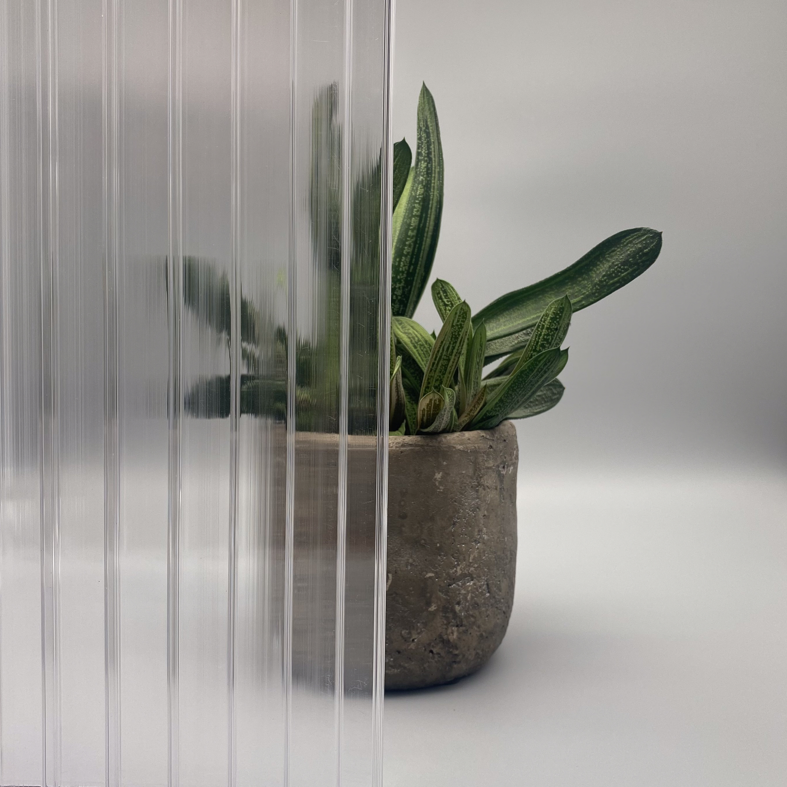 Stegplatte Komplettset klar Sonderposten 16mm